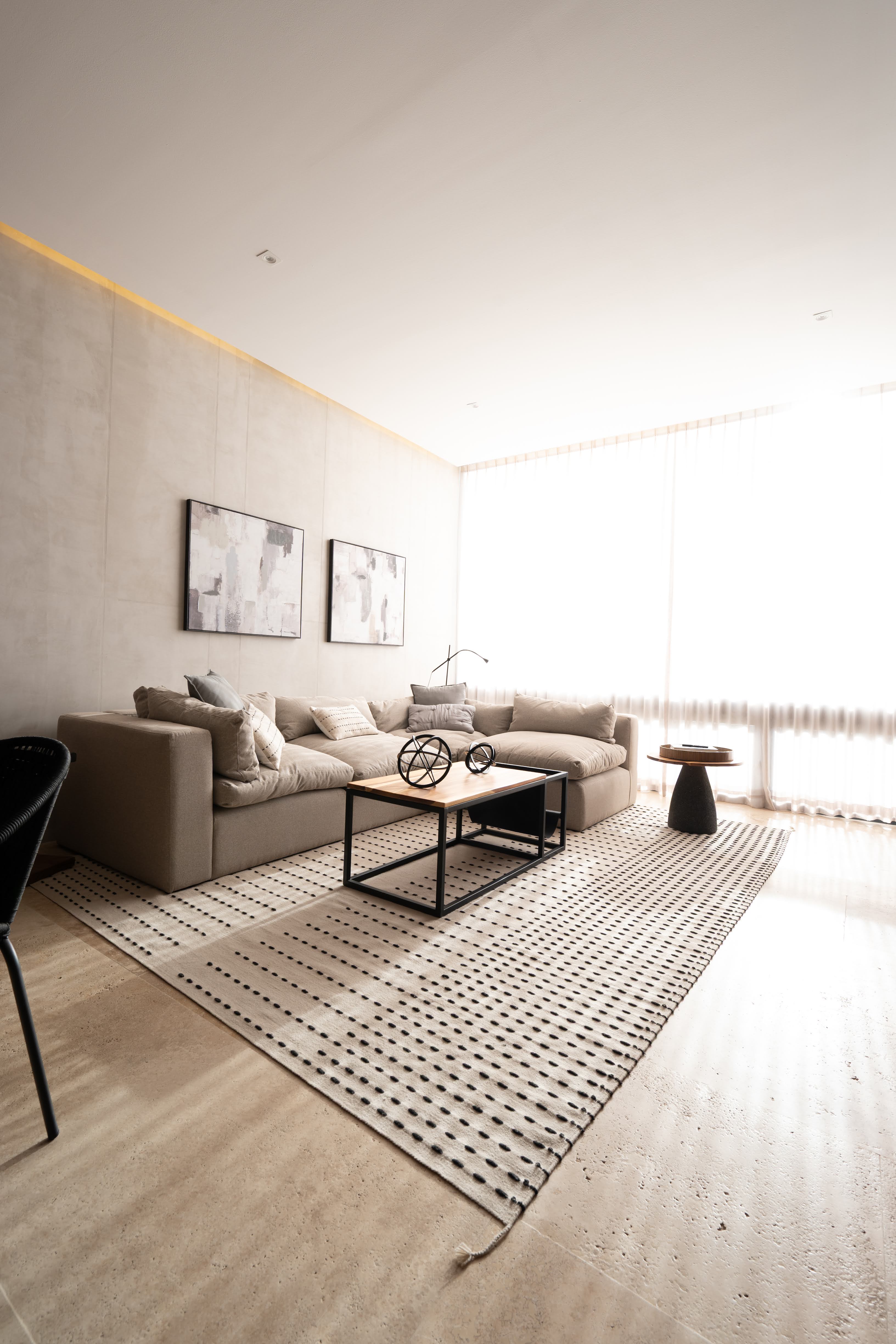 Detalle de interiores con enfoque editorial.
